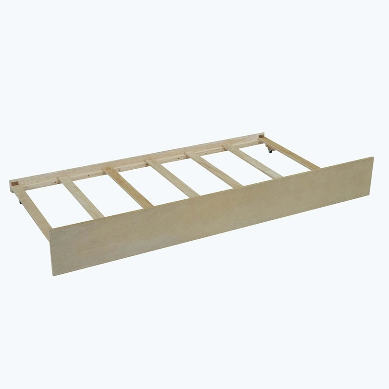 Lit cabane en bois avec lit gigogne double