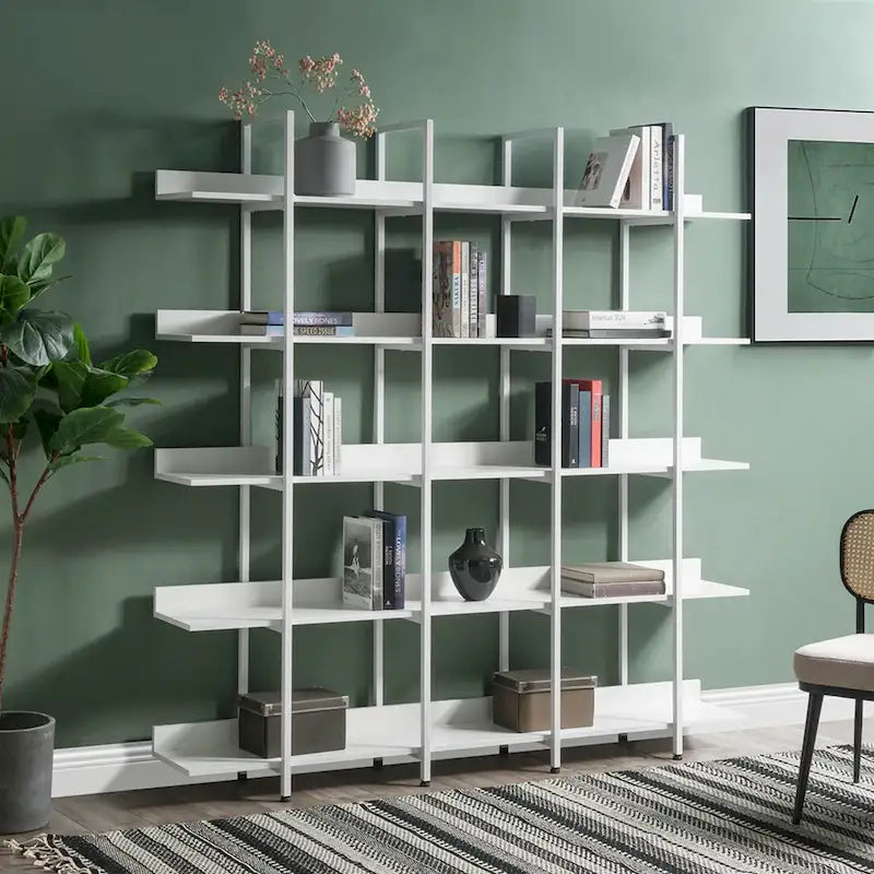 Bibliothèque à 5 niveaux pour bureau à domicile