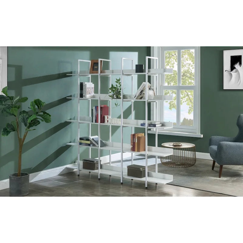 Bibliothèque à 5 niveaux pour bureau à domicile