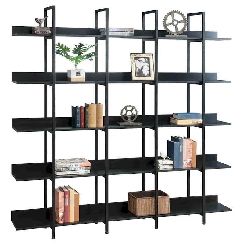 Bibliothèque à 5 niveaux pour bureau à domicile