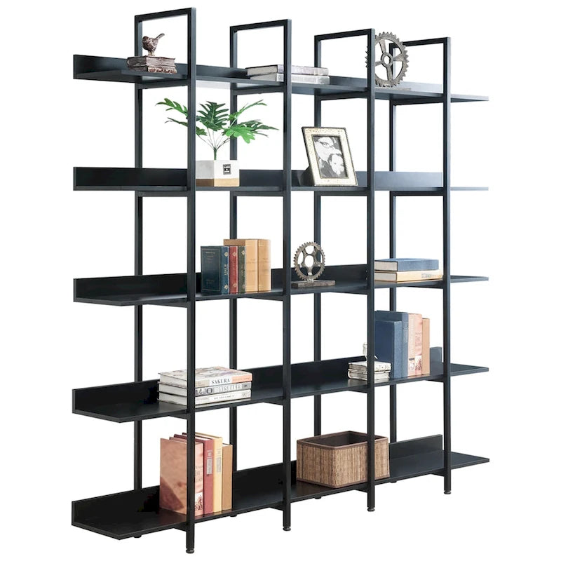 Bibliothèque à 5 niveaux pour bureau à domicile