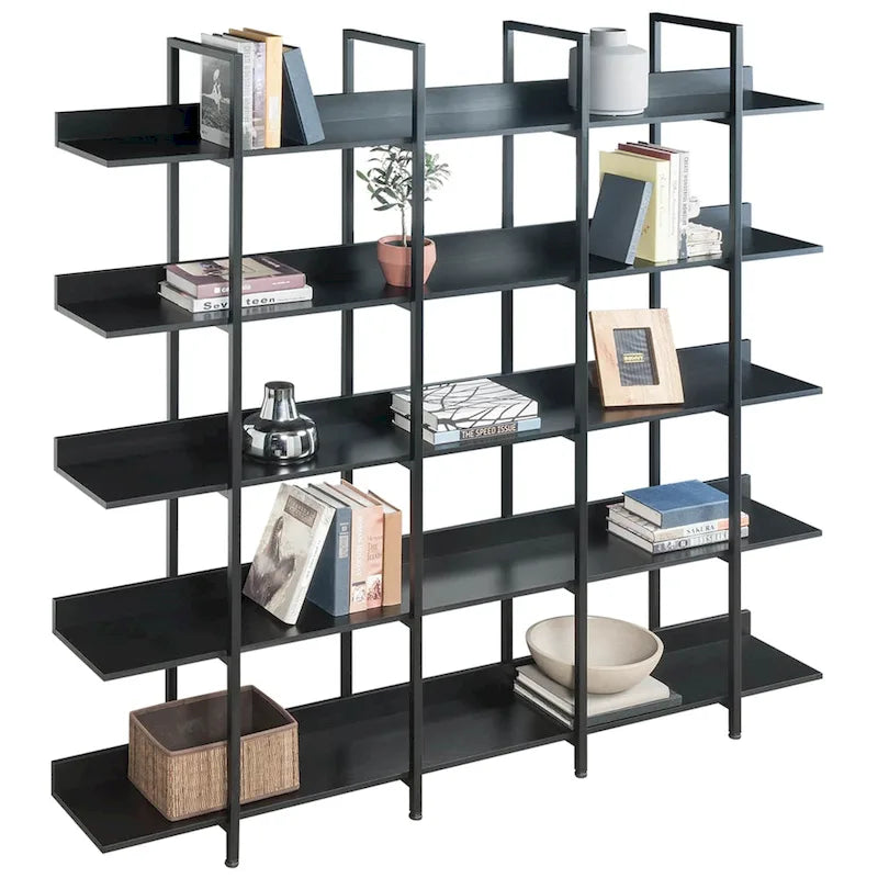 Bibliothèque à 5 niveaux pour bureau à domicile