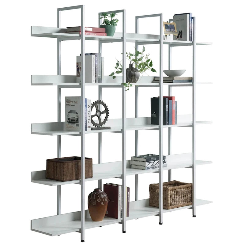 Bibliothèque à 5 niveaux pour bureau à domicile