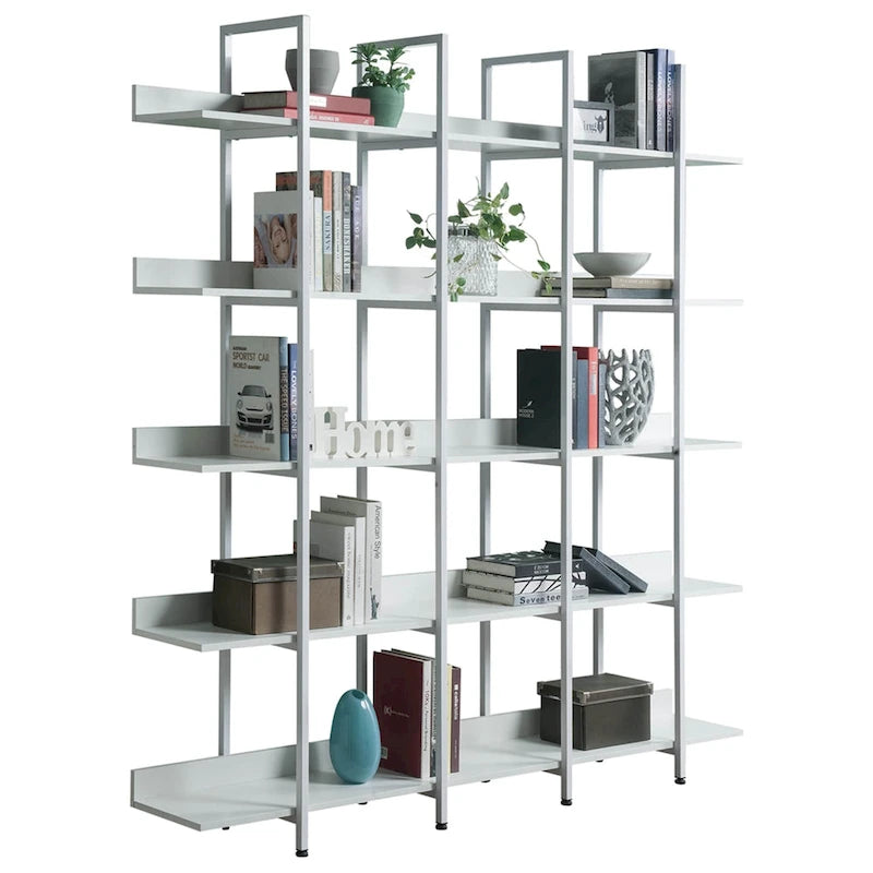 Bibliothèque à 5 niveaux pour bureau à domicile
