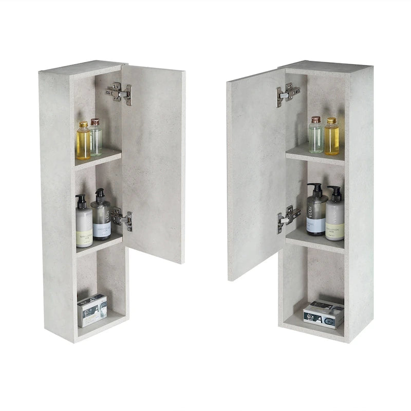 Meuble de rangement latéral étroit de 9 pouces