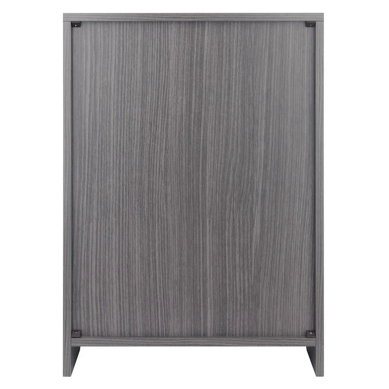 Classeur de rangement en acier anthracite avec tiroir verrouillable pour l'organisation du bureau à domicile