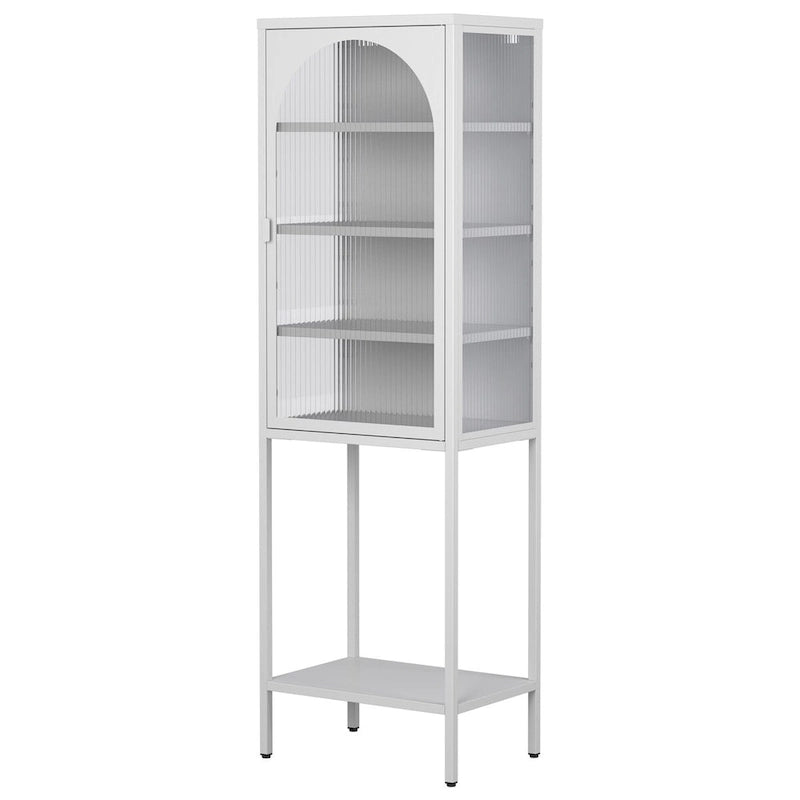 Étagère de rangement à 5 niveaux avec 3 tablettes réglables