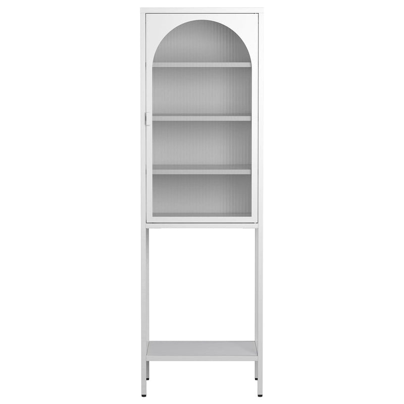 Étagère de rangement à 5 niveaux avec 3 tablettes réglables