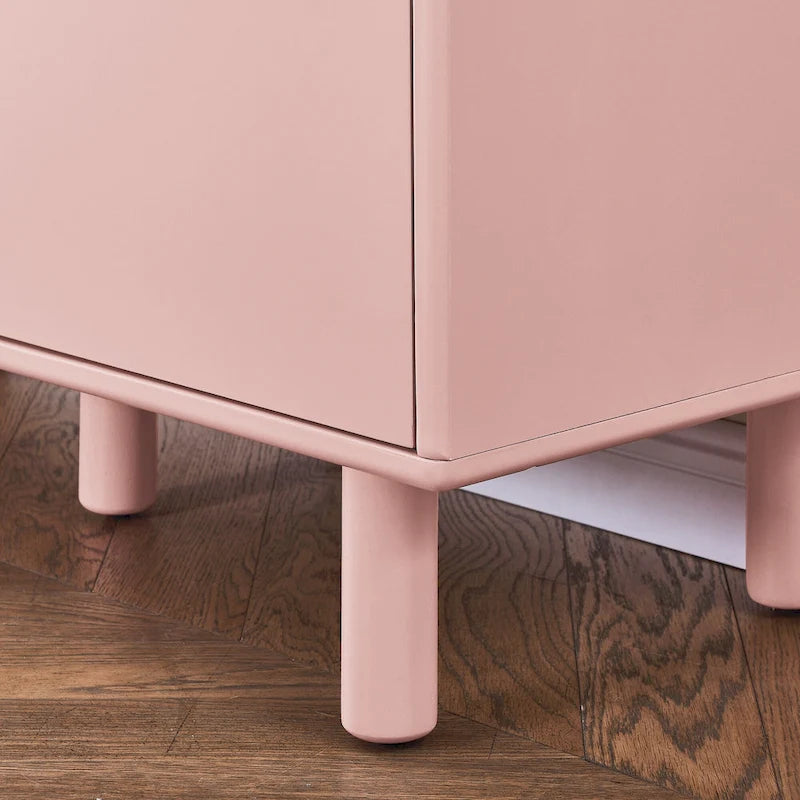 Armoire de rangement à deux portes avec étagère réglable
