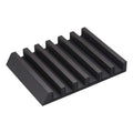 Support de téléphone fixe et de tablette - Aluminium, Aluminium - L 13 x l 10 x H 1,8 cm