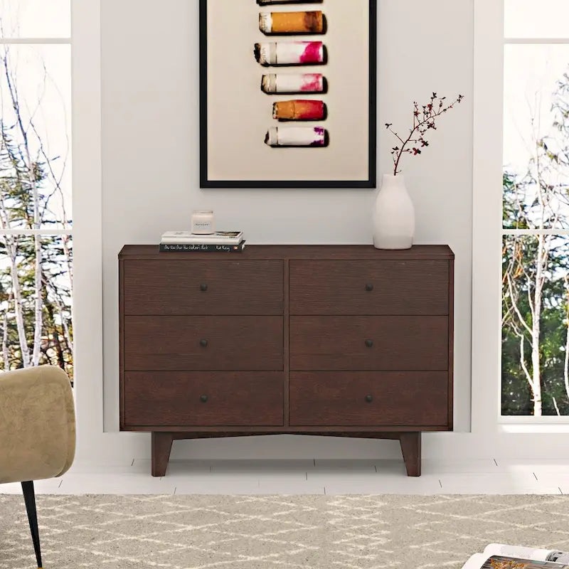 Buffet console avec casiers de rangement pour salle à manger