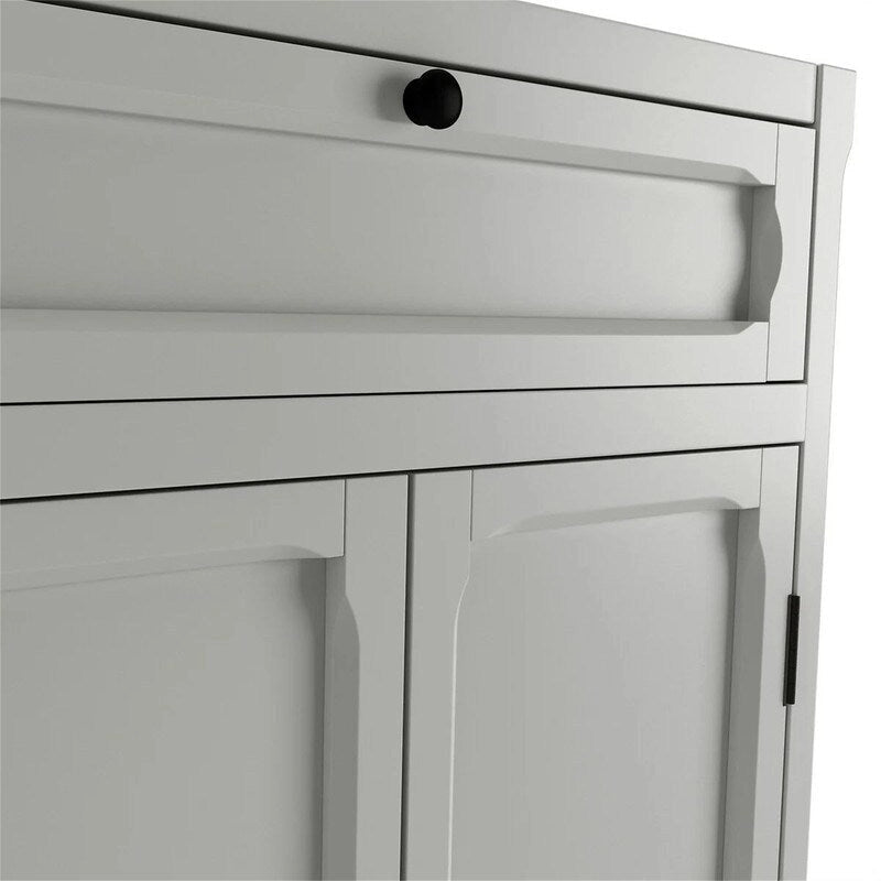 Meuble 2 portes, 1 tiroir – H 47,3 * L 29,6 * P 17,4