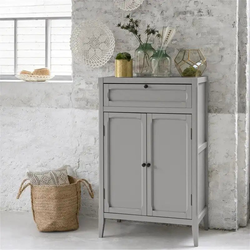 Meuble 2 portes, 1 tiroir – H 47,3 * L 29,6 * P 17,4